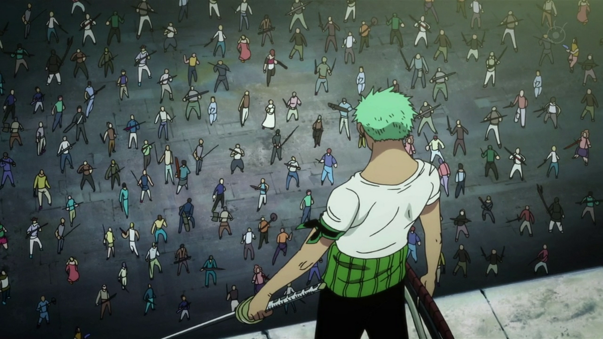 Zoro Vs. 100 Bounty Hunters