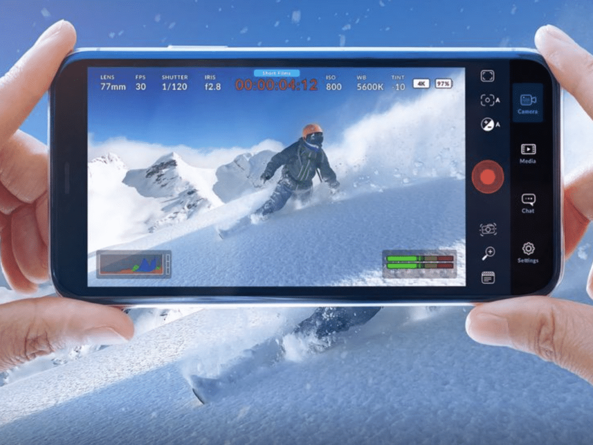 Blackmagic releases camera app for iOS