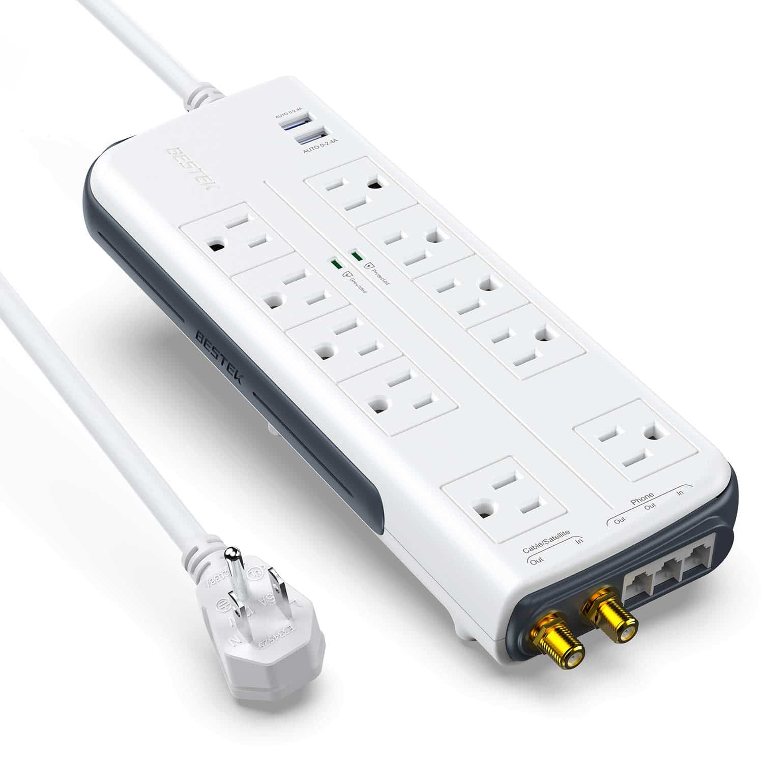 Bestek USB Surge Protector