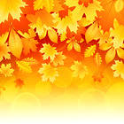 Orange Autumn Background