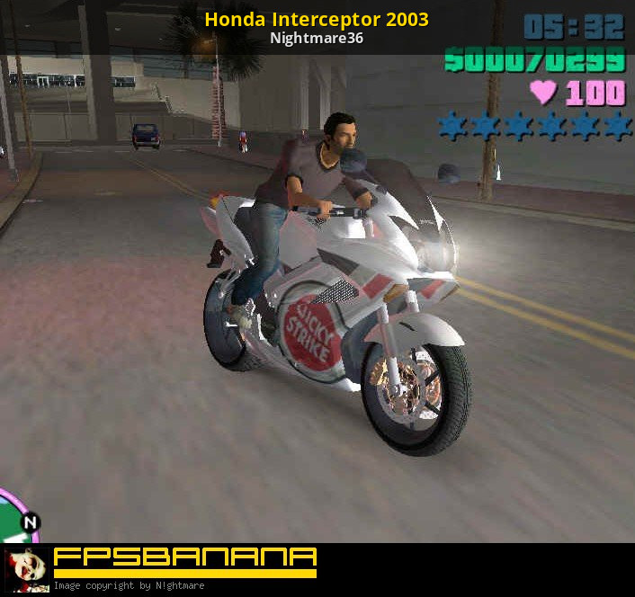 Honda Interceptor 2003 [Grand Theft Auto: Vice City] [Mods]