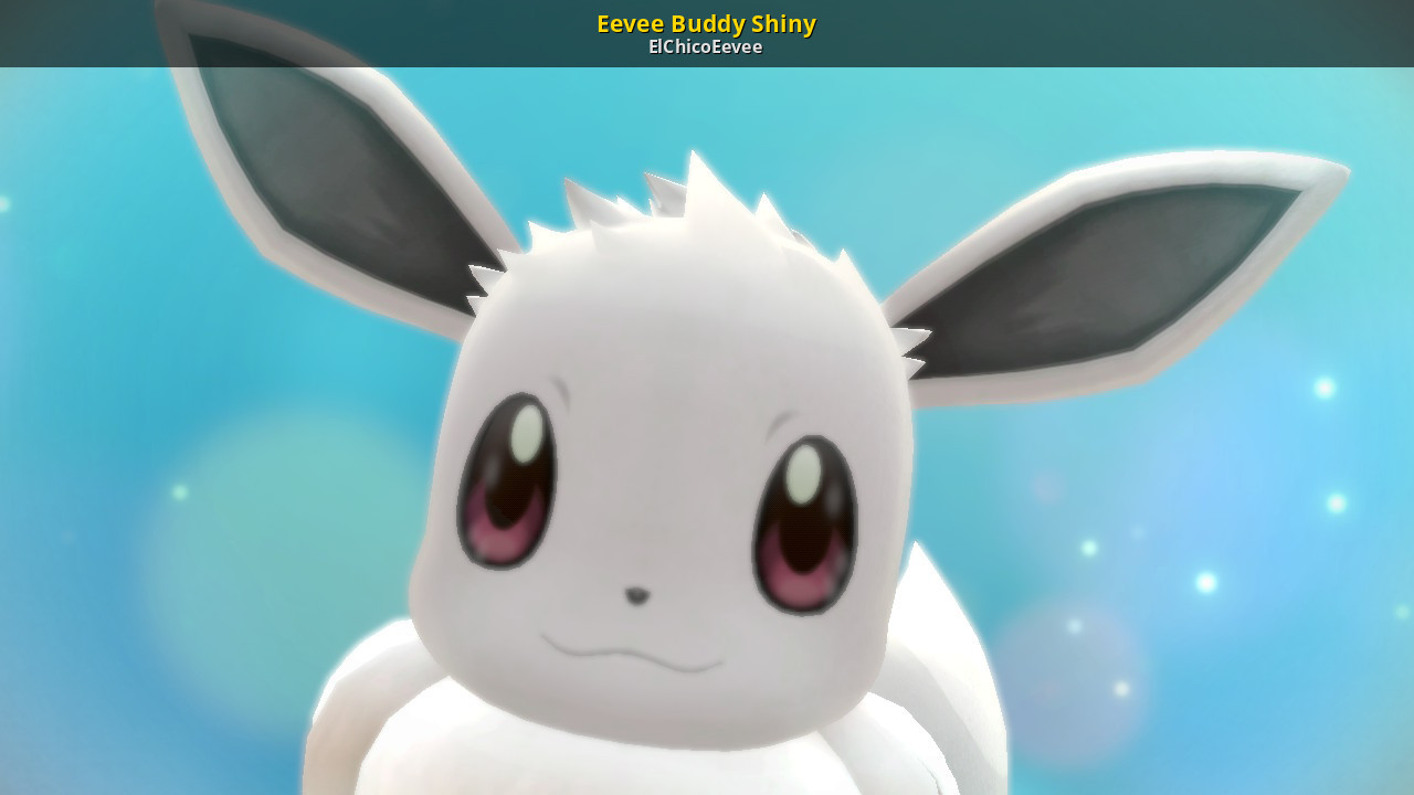 Collections : Eevee Buddy Shiny [Pokémon Let's Go!] [Mods]