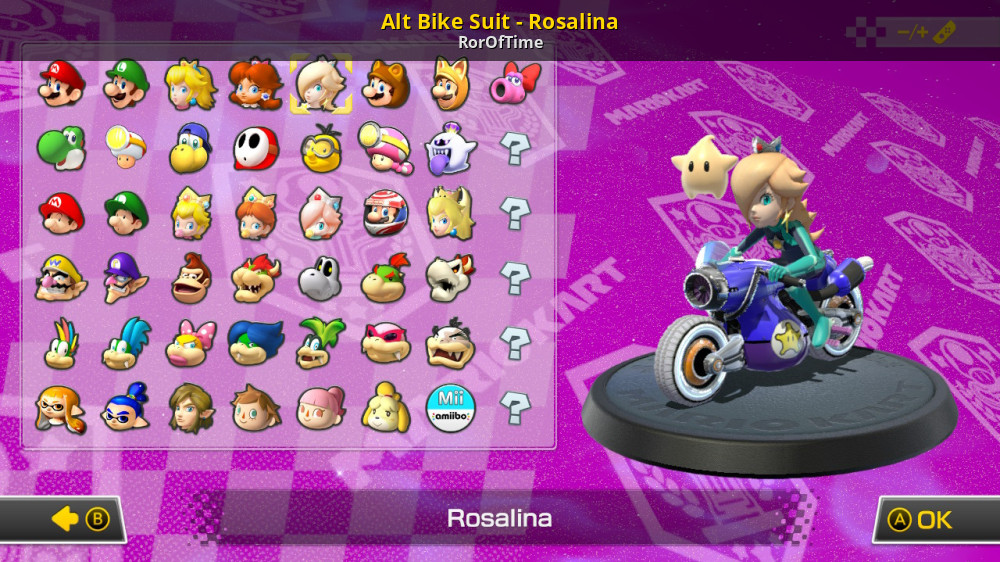 Rosalina Mario Kart 8