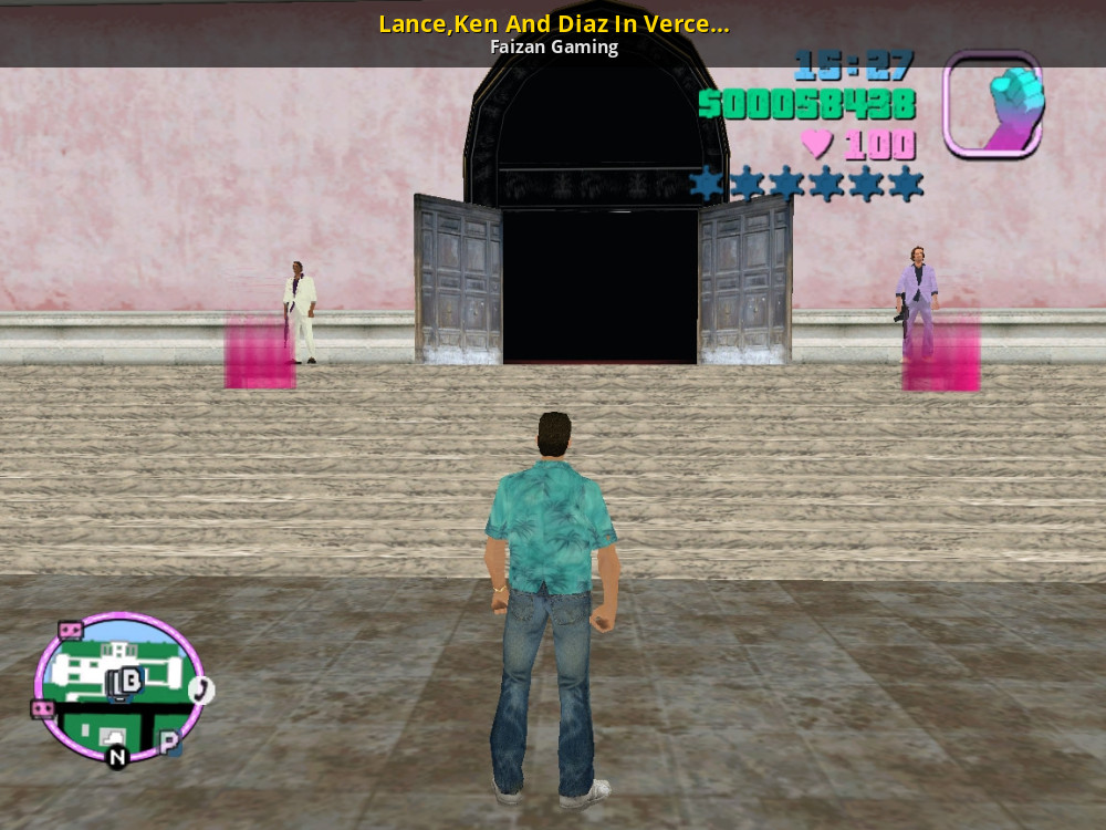 Lance,Ken And Diaz In Vercetti Estate [Grand Theft Auto: Vice City] [Mods]