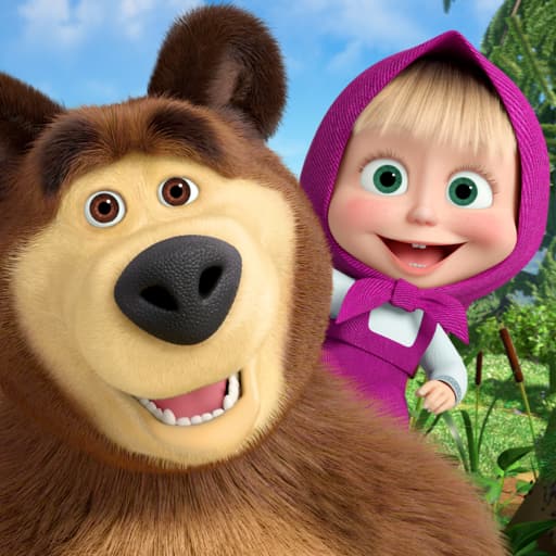 Gamebeehub-Masha and the Bear Educational