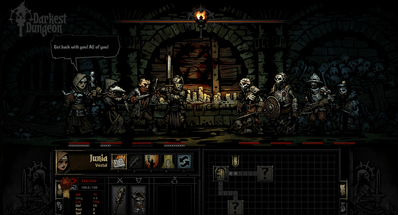 The Baron Darkest Dungeon Map Peatix