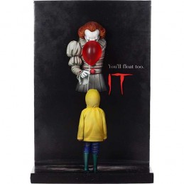 SD TOYS IT PENNYWISE AND GEORGIE 3D POSTER FIGURE STATUE