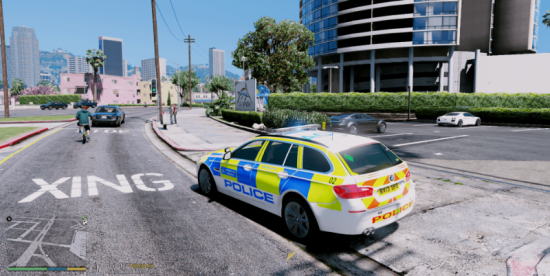 British Met Police 2013 BMW 525D F11 ARV Texture » GamesMods.net - FS19 ...