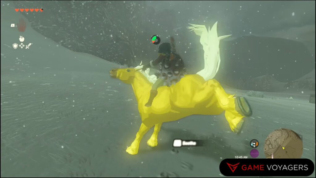 tame a horse Zelda Tears of the kingdom