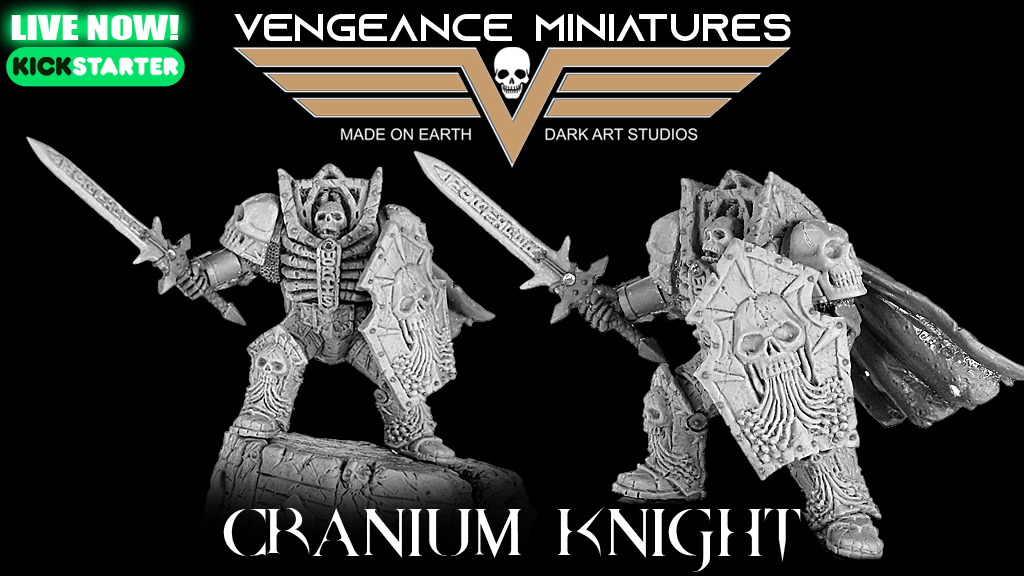 Cranium Knight Kickstarter Live now!