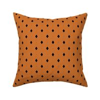 2" Nesting Diamonds Pattern | Halloween Orange Collection