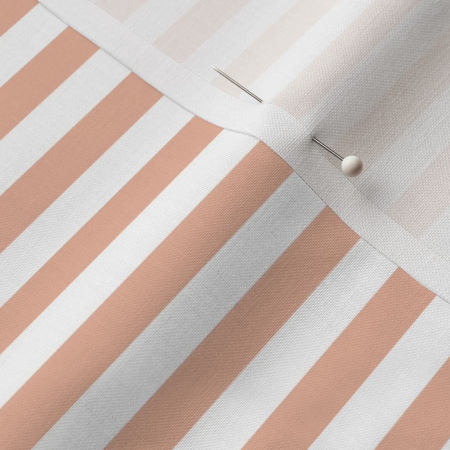 peach bronze stripes