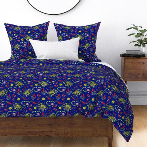 Wendy’s Australiana Garden - Royal blue, medium