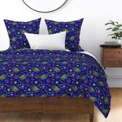 Wendy’s Australiana Garden - Royal blue, medium