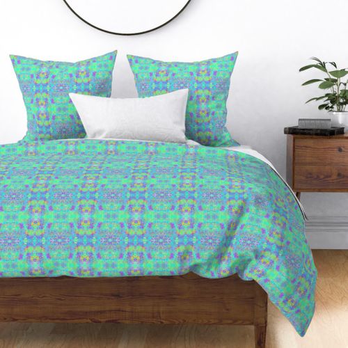 summer feeling mint purple turquoise table runner tablecloth napkin placemat dining pillow duvet cover throw blanket curtain drape upholstery cushion duvet cover wallpaper fabric living decor