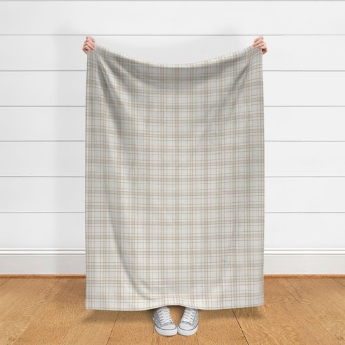 check fabric - plaid fabric -sfx1044 chipmunk