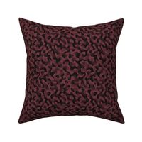 ★ GROOVY CAMO ★ Dark Burgundy Red - Tiny Scale / Collection : Disruptive Patterns – Camouflage Prints