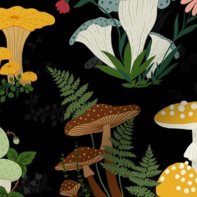 (L) Mushroom garden