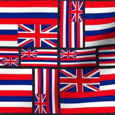 Hawaiian flag design