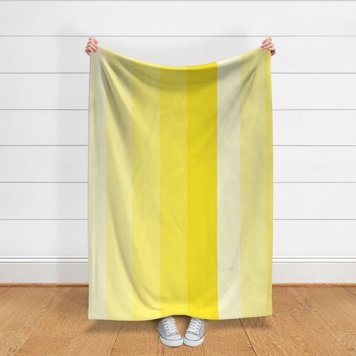 Ombre - sunshine yellows -wide stripe