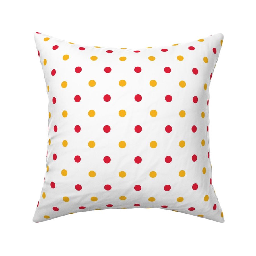 Red and Yellow Polka Dot 1