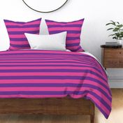 2 inch cheshire cat stripes pink purple