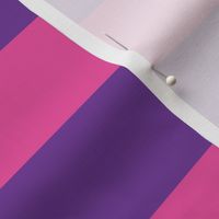 2 inch cheshire cat stripes pink purple