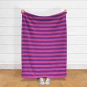 2 inch cheshire cat stripes pink purple