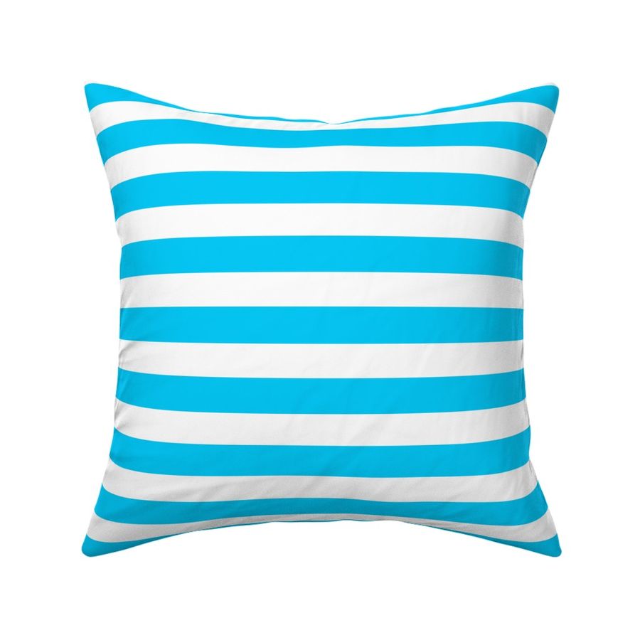 1 inch blue white stripes