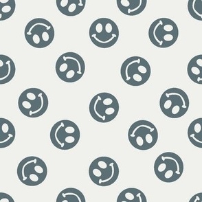 Smiley Face Wallpaper Fabric Wallpaper And Home Decor Spoonflower