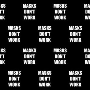 Mask Protest - Black