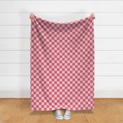 Rosy Pinks Jumbo Checker