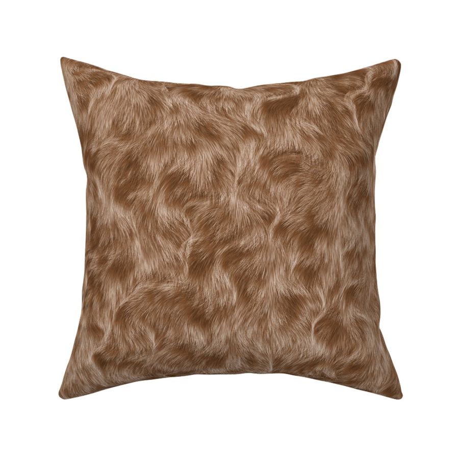 honey brown faux fur texture seamless