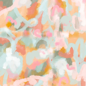 Soft Pink Abstract