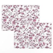 Hummingbird Chintz // rose taupe