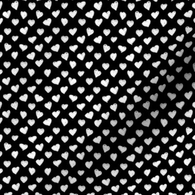 amai hearts white on black