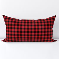 Black and Red Check - Small (Fall Rainbow Collection)