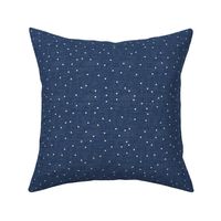 Tiny Polkadot Dark blue Denim