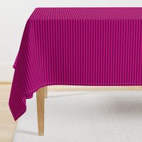 Horizontal Bengal Stripe Pattern - Vivid Magenta and Rich Plum