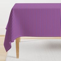 Horizontal Bengal Stripe Pattern - Grape and Fuchsia Blush