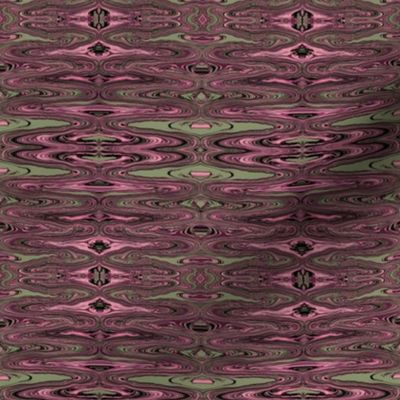 DSC24 - Small - Surreal Dreams in  Pink and Rustic Olive