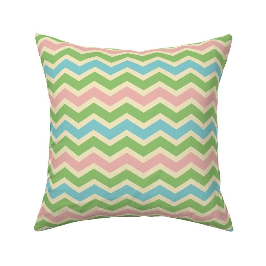 Chevron on Pale Yellow