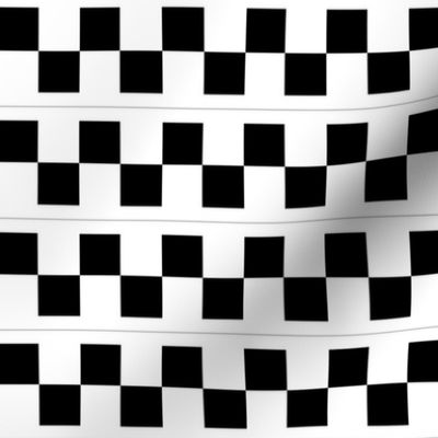 1 1/2 inch Checkerboard Border