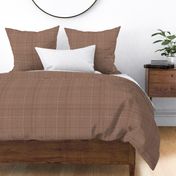 Classic Gingham Checks Plaid Natural Hemp Grasscloth Woven Texture Classy Elegant Simple Brown Blender Earth Tones Neutral Mocha Red Brown Cinnamon 957663 Subtle Modern Abstract Geometric