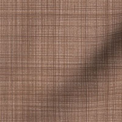 Classic Gingham Checks Plaid Natural Hemp Grasscloth Woven Texture Classy Elegant Simple Brown Blender Earth Tones Neutral Mocha Red Brown Cinnamon 957663 Subtle Modern Abstract Geometric