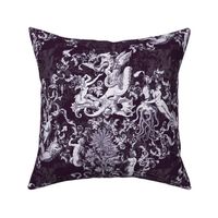 ROCOCOTE DE LA MER - DARK PURPLE, PATTERNED 