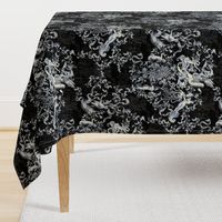 ROCOCOTE DE LA MER - BLACK, PATTERNED 