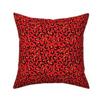 Leopard Print-Red