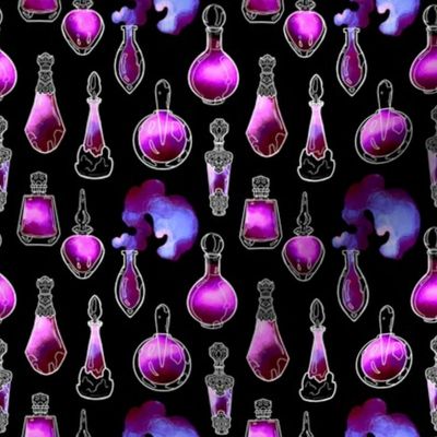 Magic Potion Bottles Magenta extra-small scale