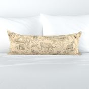 Tiger Toile Light Apricot